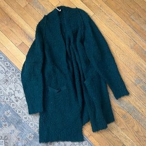free people boucle cardigan